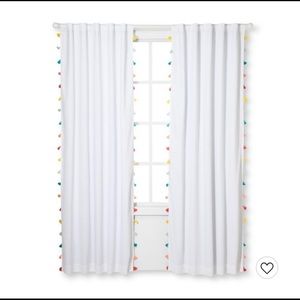 Pillowfort Tassel Blackout Curtains